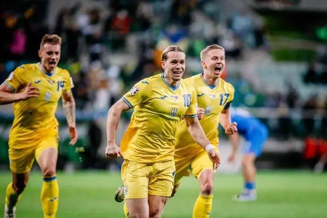 2024年欧洲杯预选赛附加赛：乌克兰队的辉煌与坚韧