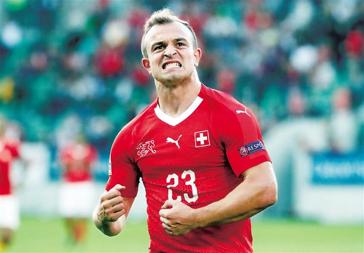 沙奇里：2016年欧洲杯上的瑞士之星