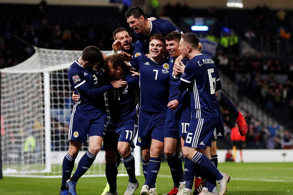 苏格兰队公布欧洲杯26人名单