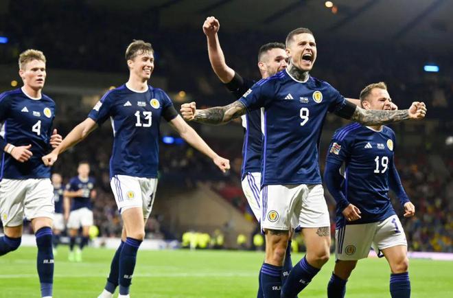 苏格兰队公布欧洲杯26人名单